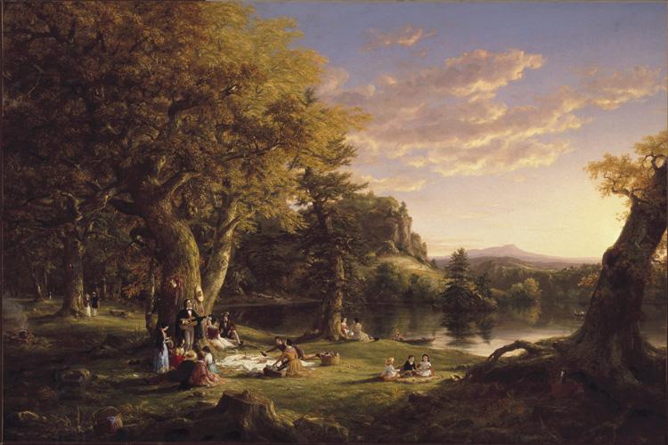Thomas Cole The Pic-Nic (mk13) China oil painting art